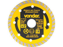 DISCO DE CORTE  DIAMANTADO MÁRMORE / GRANITO 110MM V2 VONDER